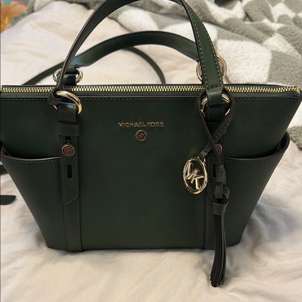 Michael Kors Green Handbag